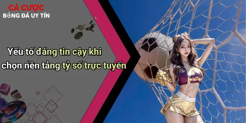 Yếu tố đáng tin cậy khi chọn nền tảng tỷ số trực tuyến