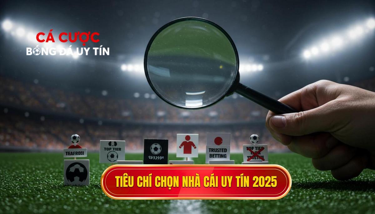 Phần 1_ Tiêu Chí Đánh Giá Khắt Khe Để Chọn Top Nhà Cái Cá Cược Bóng Đá Uy Tín 2025