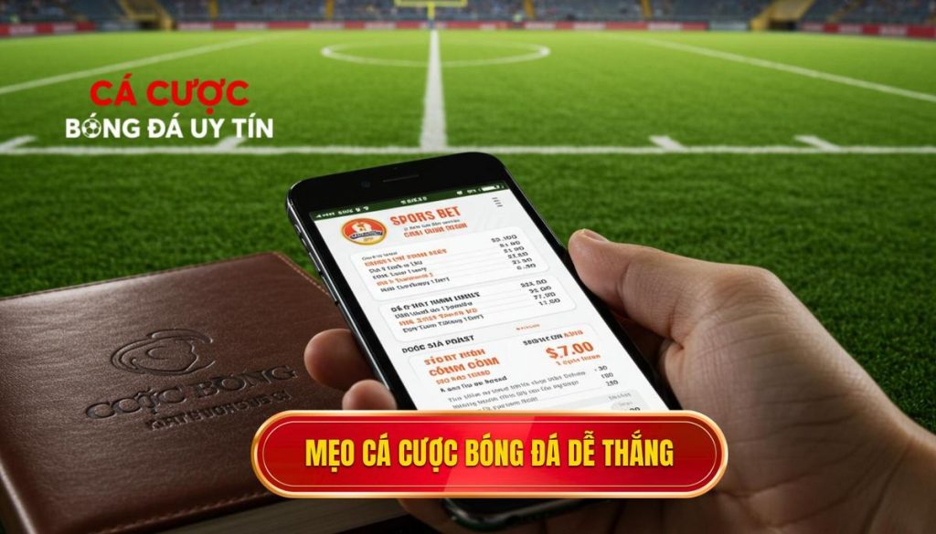 mẹo cá cược bóng đá dễ thắng