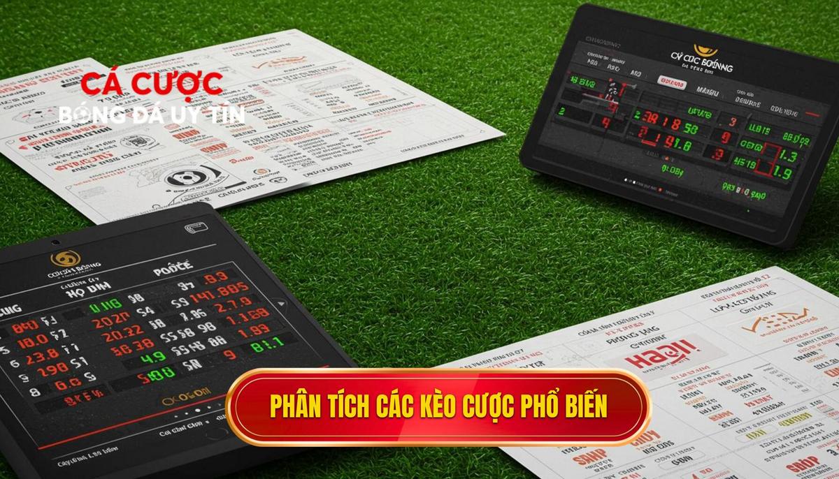 2. Phân Tích Các Loại Kèo Cược Phổ Biến Nhất