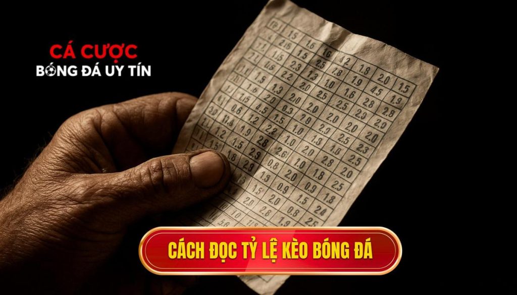 Cách đọc tỷ lệ kèo bóng đá