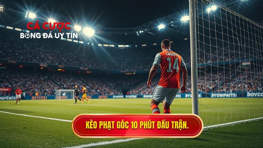 Kèo phạt góc 10 phút đầu trận.