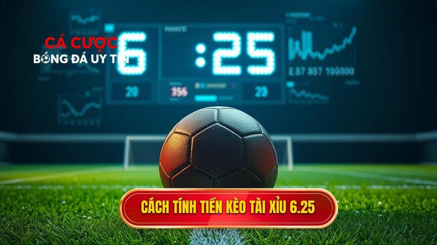 Cách tính tiền kèo tài xỉu 6.25