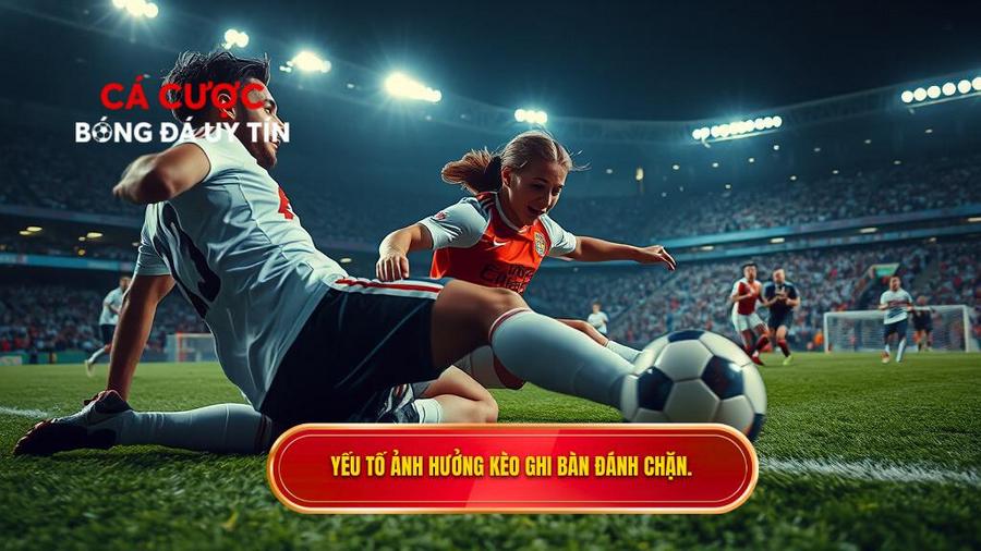  Yếu tố ảnh hưởng kèo ghi bàn đánh chặn.