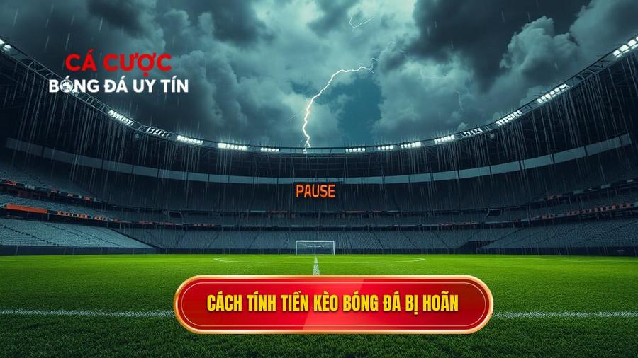 Quy định chung về cách tính tiền khi kèo bóng đá bị hoãn