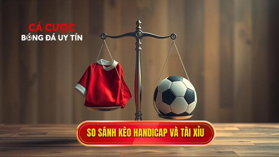 So sánh ưu và nhược điểm của Handicap và Tài Xỉu