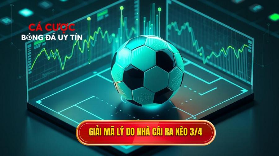 Phân tích chuyên sâu: Tại sao nhà cái đưa ra Kèo chấp 3/4 (0.75)?