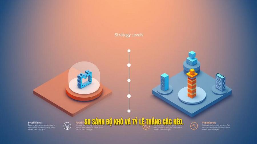 Bảng so sánh các loại kèo dựa trên độ khó và tỷ lệ thắng