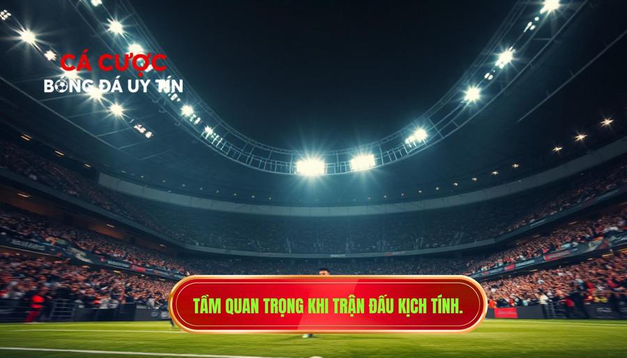 Tầm quan trọng khi trận đấu kịch tính.