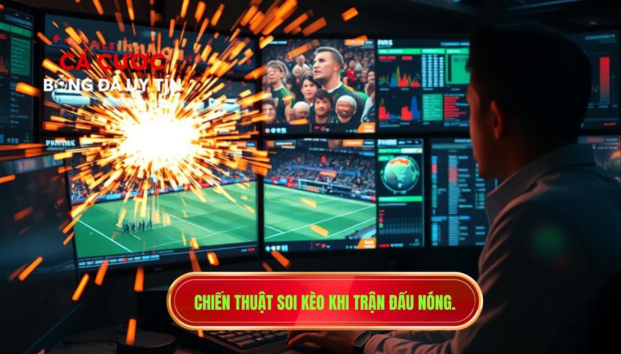 Chiến thuật soi kèo khi trận đấu nóng.