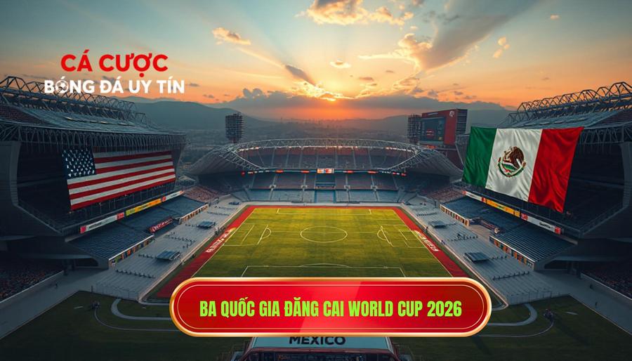 1. Ba quốc gia đăng cai World Cup 2026