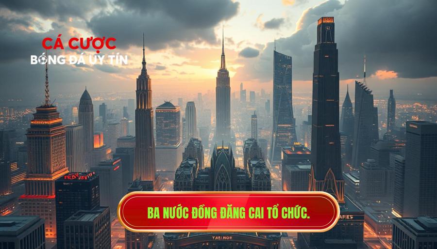 2. Ba nước đồng đăng cai tổ chức.