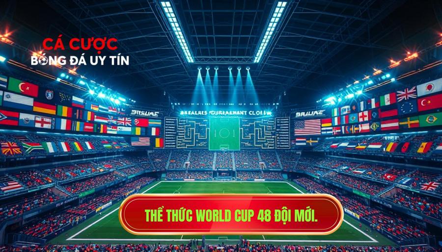 3. Thể thức World Cup 48 đội mới.