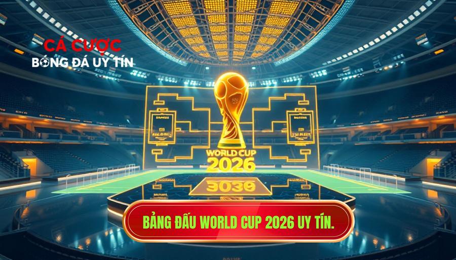 Bảng đấu World Cup 2026 uy tín.