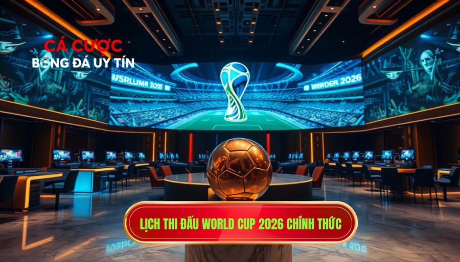 Lịch thi đấu World Cup 2026 chính thức